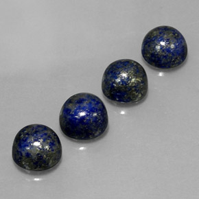 Achetez naturel ct bleue lapis-lazuli gems, coupe roude, en provenance afghanistan chez gemselect. en stock, livraison internationale!