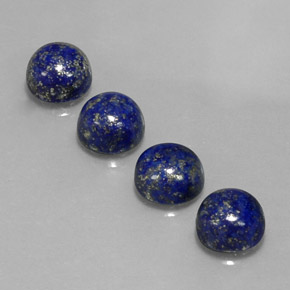 Achetez naturel ct bleue lapis-lazuli gems, coupe roude, en provenance afghanistan chez gemselect. en stock, livraison internationale!