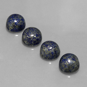 Achetez naturel ct bleue lapis-lazuli gems, coupe roude, en provenance afghanistan chez gemselect. en stock, livraison internationale!