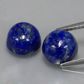 Achetez naturel ct bleue lapis-lazuli gems, coupe roude, en provenance afghanistan chez gemselect. en stock, livraison internationale!