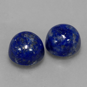 Achetez naturel ct bleue lapis-lazuli gems, coupe roude, en provenance afghanistan chez gemselect. en stock, livraison internationale!