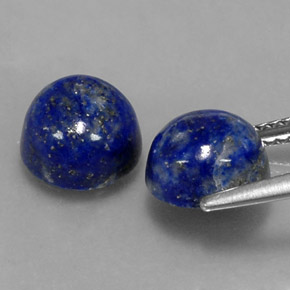 Achetez naturel ct bleue lapis-lazuli gems, coupe roude, en provenance afghanistan chez gemselect. en stock, livraison internationale!