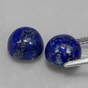Achetez naturel ct bleue lapis-lazuli gems, coupe roude, en provenance afghanistan chez gemselect. en stock, livraison internationale!