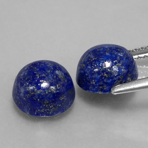 Achetez naturel ct bleue lapis-lazuli gems, coupe roude, en provenance afghanistan chez gemselect. en stock, livraison internationale!