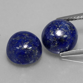 Achetez naturel ct bleue lapis-lazuli gems, coupe roude, en provenance afghanistan chez gemselect. en stock, livraison internationale!