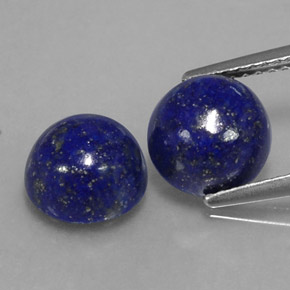 Achetez naturel ct bleue lapis-lazuli gems, coupe roude, en provenance afghanistan chez gemselect. en stock, livraison internationale!