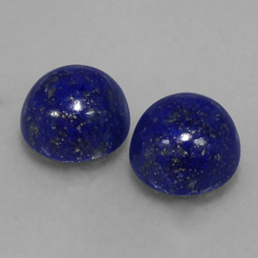 Achetez naturel ct bleue lapis-lazuli gems, coupe roude, en provenance afghanistan chez gemselect. en stock, livraison internationale!