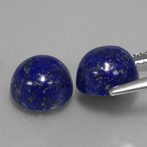 Achetez naturel ct bleue lapis-lazuli gems, coupe roude, en provenance afghanistan chez gemselect. en stock, livraison internationale!