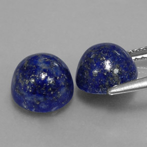 Achetez naturel ct bleue lapis-lazuli gems, coupe roude, en provenance afghanistan chez gemselect. en stock, livraison internationale!