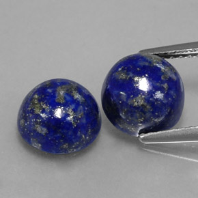 Achetez naturel ct bleue lapis-lazuli gems, coupe roude, en provenance afghanistan chez gemselect. en stock, livraison internationale!