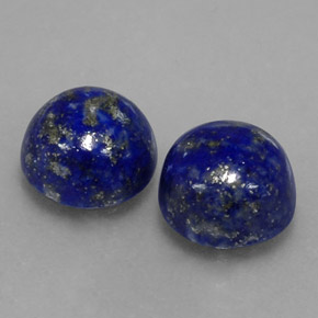 Achetez naturel ct bleue lapis-lazuli gems, coupe roude, en provenance afghanistan chez gemselect. en stock, livraison internationale!
