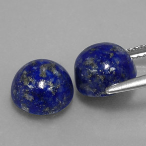 Achetez naturel ct bleue lapis-lazuli gems, coupe roude, en provenance afghanistan chez gemselect. en stock, livraison internationale!