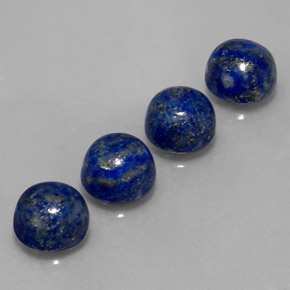 Achetez naturel ct bleue lapis-lazuli gems, coupe roude, en provenance afghanistan chez gemselect. en stock, livraison internationale!