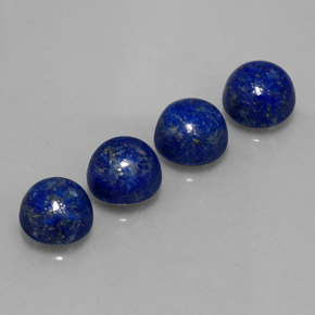 Achetez naturel ct bleue lapis-lazuli gems, coupe roude, en provenance afghanistan chez gemselect. en stock, livraison internationale!