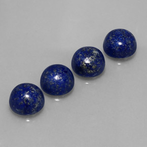 Achetez naturel ct bleue lapis-lazuli gems, coupe roude, en provenance afghanistan chez gemselect. en stock, livraison internationale!