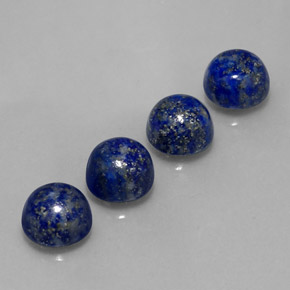 Achetez naturel ct bleue lapis-lazuli gems, coupe roude, en provenance afghanistan chez gemselect. en stock, livraison internationale!