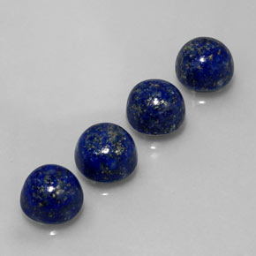 Achetez naturel ct bleue lapis-lazuli gems, coupe roude, en provenance afghanistan chez gemselect. en stock, livraison internationale!