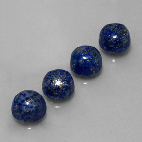 Achetez naturel ct bleue lapis-lazuli gems, coupe roude, en provenance afghanistan chez gemselect. en stock, livraison internationale!