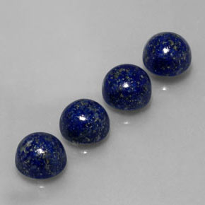 Achetez naturel ct bleue lapis-lazuli gems, coupe roude, en provenance afghanistan chez gemselect. en stock, livraison internationale!