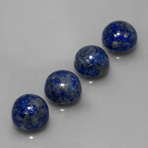 Achetez naturel ct bleue lapis-lazuli gems, coupe roude, en provenance afghanistan chez gemselect. en stock, livraison internationale!