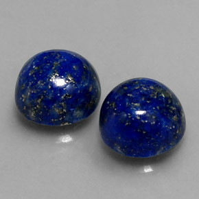 Achetez naturel ct bleue lapis-lazuli gems, coupe roude, en provenance afghanistan chez gemselect. en stock, livraison internationale!