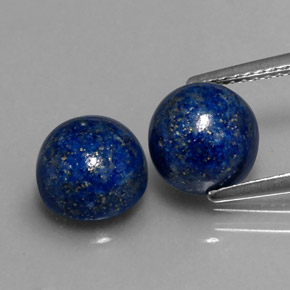 Achetez naturel ct bleue lapis-lazuli gems, coupe roude, en provenance afghanistan chez gemselect. en stock, livraison internationale!