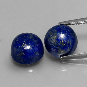 Achetez naturel ct bleue lapis-lazuli gems, coupe roude, en provenance afghanistan chez gemselect. en stock, livraison internationale!