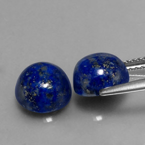 Achetez naturel ct bleue lapis-lazuli gems, coupe roude, en provenance afghanistan chez gemselect. en stock, livraison internationale!