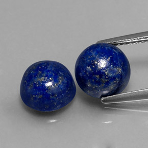 Achetez naturel ct bleue lapis-lazuli gems, coupe roude, en provenance afghanistan chez gemselect. en stock, livraison internationale!