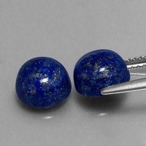 Achetez naturel ct bleue lapis-lazuli gems, coupe roude, en provenance afghanistan chez gemselect. en stock, livraison internationale!
