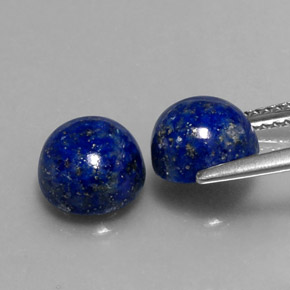 Achetez naturel ct bleue lapis-lazuli gems, coupe roude, en provenance afghanistan chez gemselect. en stock, livraison internationale!