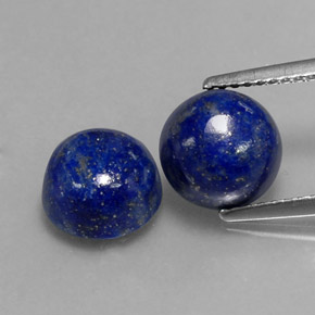 Achetez naturel ct bleue lapis-lazuli gems, coupe roude, en provenance afghanistan chez gemselect. en stock, livraison internationale!
