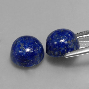 Achetez naturel ct bleue lapis-lazuli gems, coupe roude, en provenance afghanistan chez gemselect. en stock, livraison internationale!