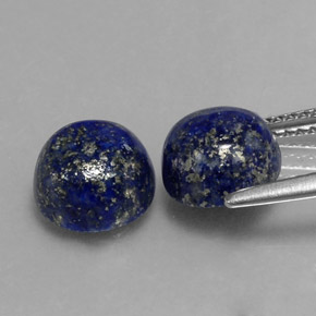 Achetez naturel ct bleue lapis-lazuli gems, coupe roude, en provenance afghanistan chez gemselect. en stock, livraison internationale!