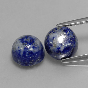 Achetez naturel ct bleue lapis-lazuli gems, coupe roude, en provenance afghanistan chez gemselect. en stock, livraison internationale!