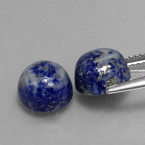 Achetez naturel ct bleue lapis-lazuli gems, coupe roude, en provenance afghanistan chez gemselect. en stock, livraison internationale!
