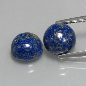 Achetez naturel ct bleue lapis-lazuli gems, coupe roude, en provenance afghanistan chez gemselect. en stock, livraison internationale!