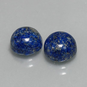Achetez naturel ct bleue lapis-lazuli gems, coupe roude, en provenance afghanistan chez gemselect. en stock, livraison internationale!