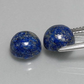 Achetez naturel ct bleue lapis-lazuli gems, coupe roude, en provenance afghanistan chez gemselect. en stock, livraison internationale!