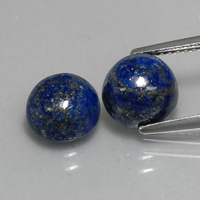 Achetez naturel ct bleue lapis-lazuli gems, coupe roude, en provenance afghanistan chez gemselect. en stock, livraison internationale!