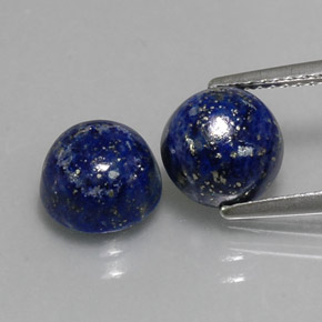 Achetez naturel ct bleue lapis-lazuli gems, coupe roude, en provenance afghanistan chez gemselect. en stock, livraison internationale!