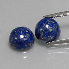Achetez naturel ct bleue lapis-lazuli gems, coupe roude, en provenance afghanistan chez gemselect. en stock, livraison internationale!