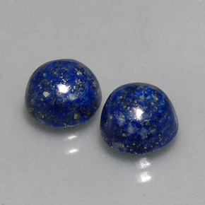 Achetez naturel ct bleue lapis-lazuli gems, coupe roude, en provenance afghanistan chez gemselect. en stock, livraison internationale!