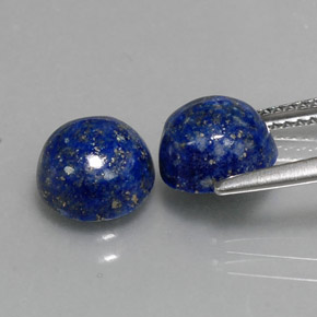 Achetez naturel ct bleue lapis-lazuli gems, coupe roude, en provenance afghanistan chez gemselect. en stock, livraison internationale!