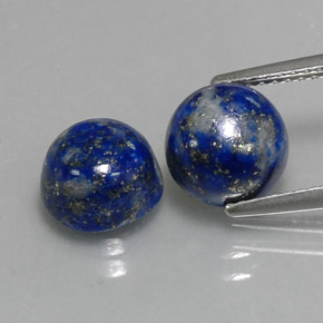Achetez naturel ct bleue lapis-lazuli gems, coupe roude, en provenance afghanistan chez gemselect. en stock, livraison internationale!