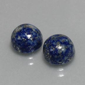 Achetez naturel ct bleue lapis-lazuli gems, coupe roude, en provenance afghanistan chez gemselect. en stock, livraison internationale!