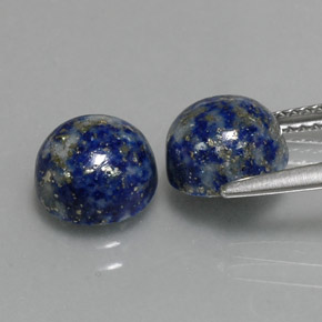 Achetez naturel ct bleue lapis-lazuli gems, coupe roude, en provenance afghanistan chez gemselect. en stock, livraison internationale!