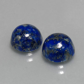 Achetez naturel ct bleue lapis-lazuli gems, coupe roude, en provenance afghanistan chez gemselect. en stock, livraison internationale!
