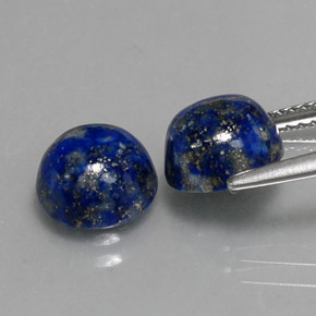 Achetez naturel ct bleue lapis-lazuli gems, coupe roude, en provenance afghanistan chez gemselect. en stock, livraison internationale!