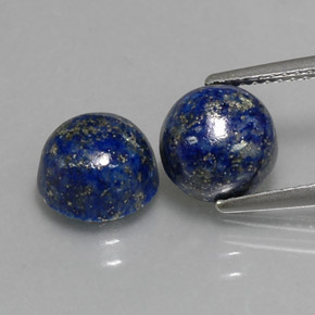 Achetez naturel ct bleue lapis-lazuli gems, coupe roude, en provenance afghanistan chez gemselect. en stock, livraison internationale!